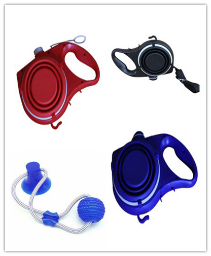 Pet Walk Bundle — Portable Water Bottle, Collapsible Cup & Dog Leash Set