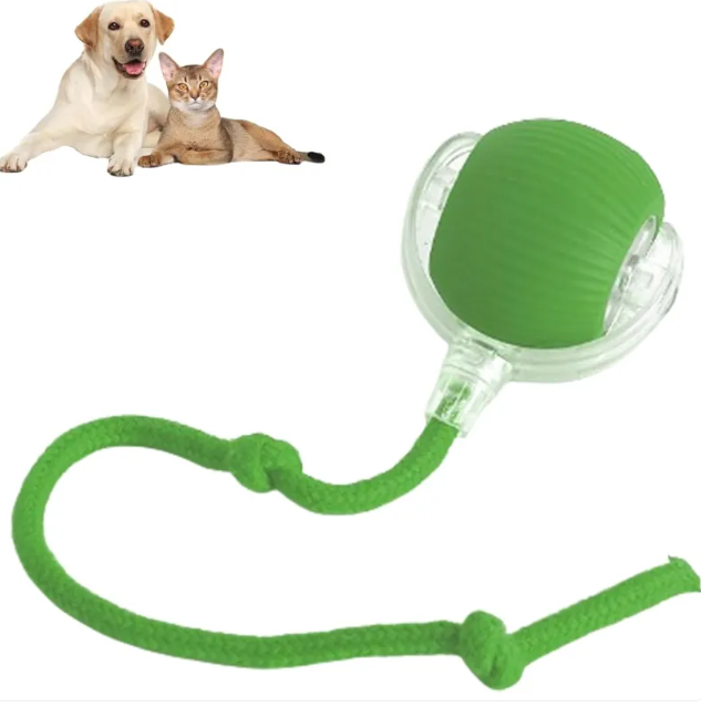 Smart Auto-Rolling Pet Ball — Interactive Electronic Toy for Dogs & Cats