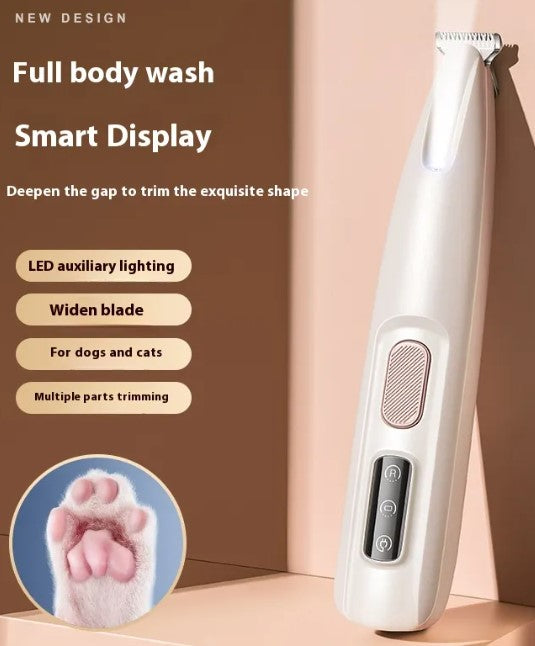 Pet Paw Trimmer with LED Light — Safe & Precise Nail Grooming for Dogs & Cats