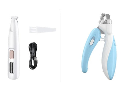 Pet Paw Trimmer with LED Light — Safe & Precise Nail Grooming for Dogs & Cats