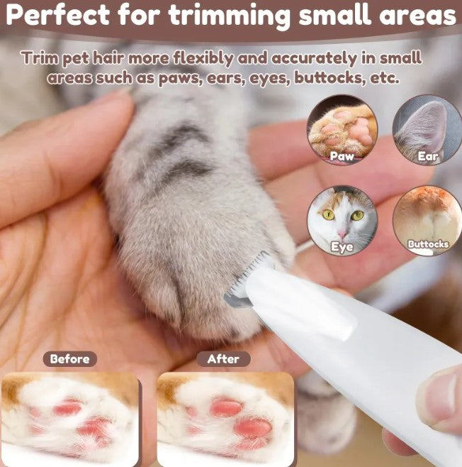 Pet Paw Trimmer with LED Light — Safe & Precise Nail Grooming for Dogs & Cats