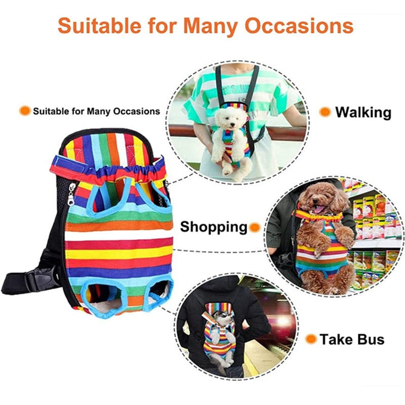 Breathable Pet Travel Backpack — Airline-Friendly Carrier for Cats & Small Dogs