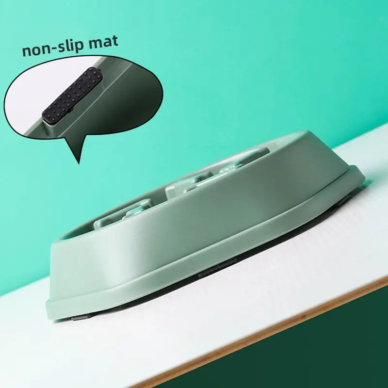 Slow Feeder Dog Bowl — Anti-Gulping Puzzle Bowl for Healthy, Mindful Eating